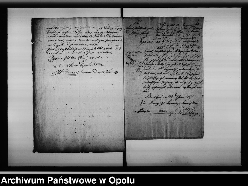 image.from.unit.number "Acta ueber die Einrichtung eines Militair Lazareths vom Jahre 1831"