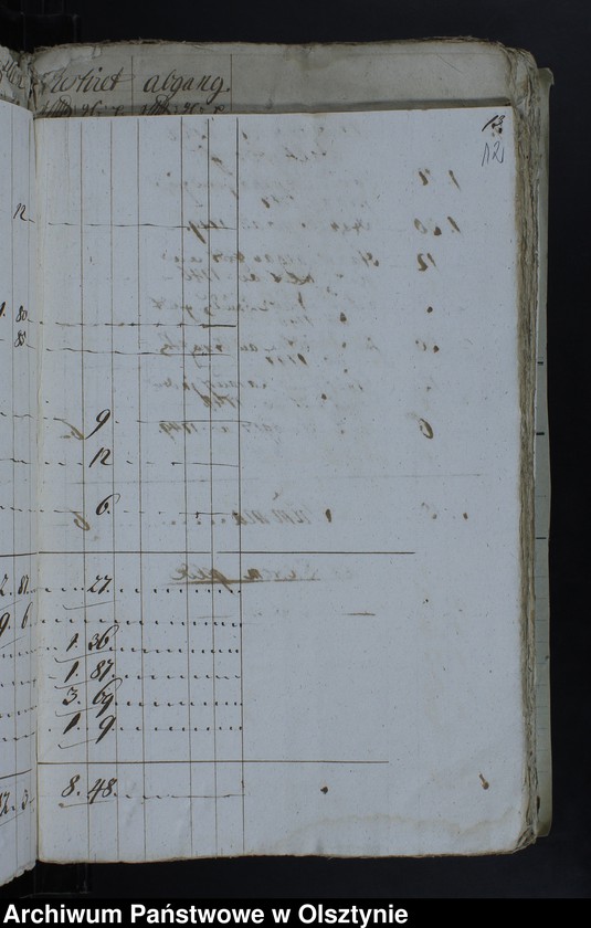 image.from.unit.number "Jahr Kirchen Rechnung der Waltersdorfschen Kirche aller Einnahme und Ausgabe wie auch Bau-Rechnung"