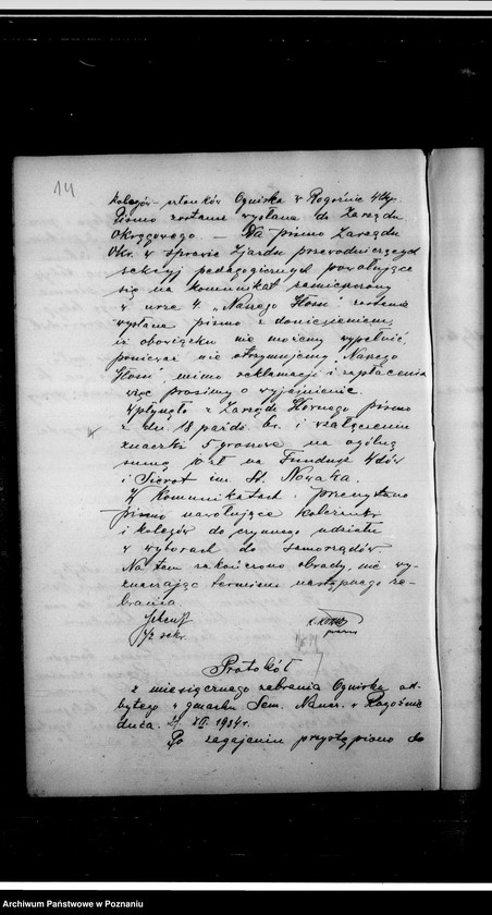 Obraz 18 z jednostki "Protokólarz zebrań Ogniska w Rogoźnie"