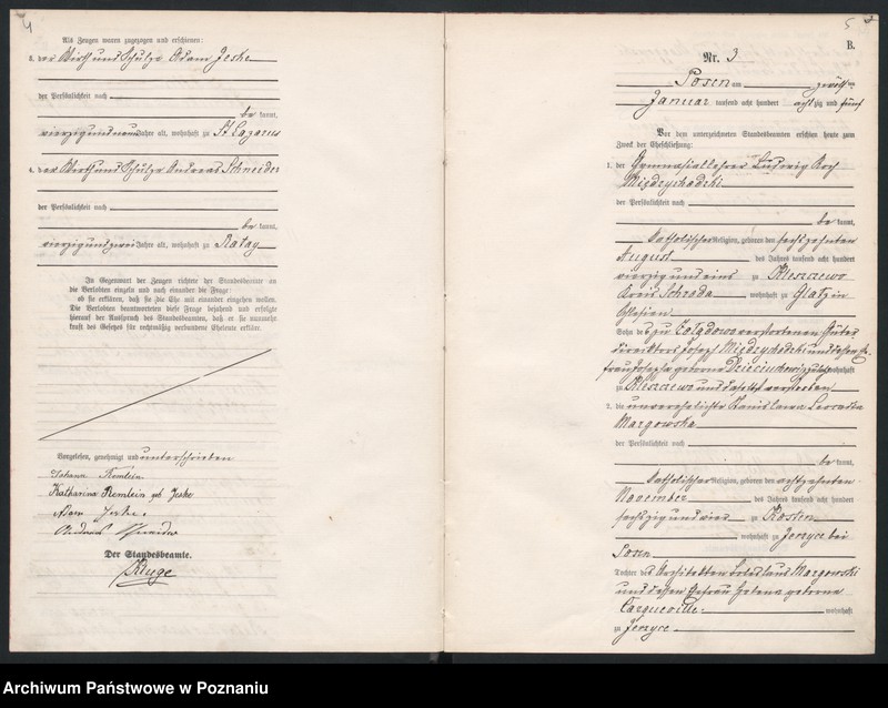 Obraz 5 z jednostki "Księga małżeństw"