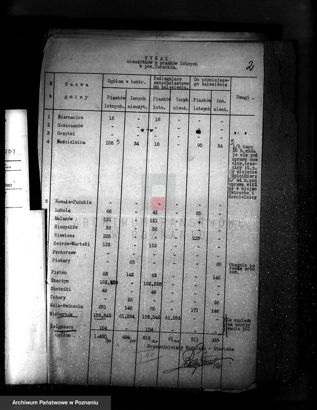 Obraz 6 z jednostki "Zalesienie nieużytków powiatu tureckiego"