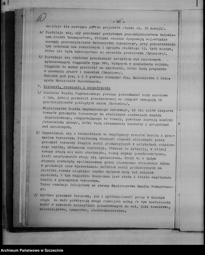 Obraz 14 z jednostki "Narady przewodniczących i sekretarzy prezydiów powiatowych rad narodowych - protokoły"