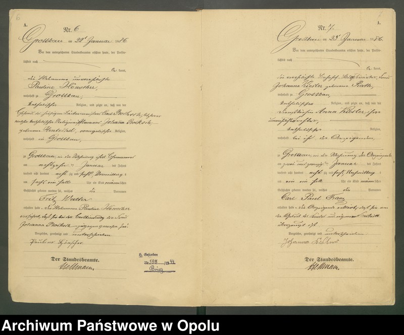 image.from.unit.number "Księga Urodzeń (pierwopis) U.S.C. Grodków 1886 rok"