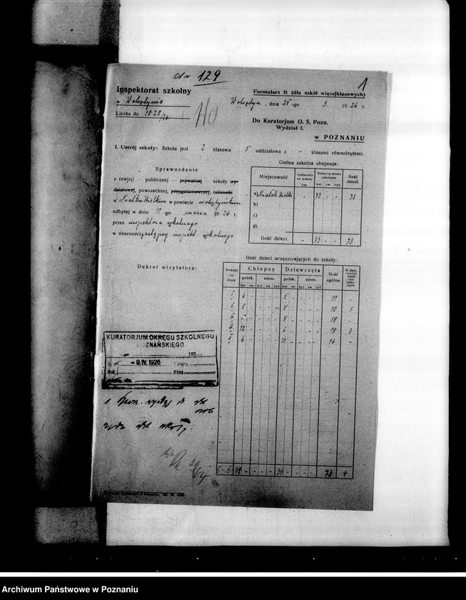 Obraz 5 z jednostki "Szkoła Powszechna Niałek Wielki, powiat Wolsztyn"