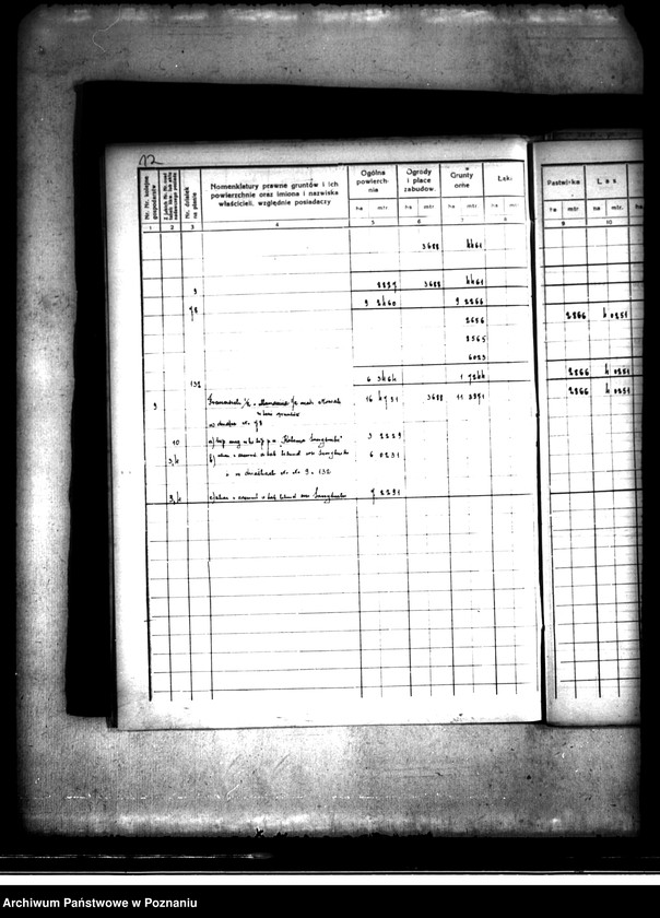 Obraz 16 z jednostki "Wieś i majątek Szczytniki powiat kaliski. Rejestr pomiarowy"
