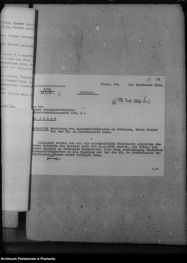 Obraz 20 z jednostki "Lebensmittel, Kleiderkarten, Schulbesuch, vermögensrechtliche Behandlung"