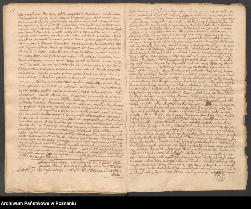 Obraz 11 z jednostki "Prothocollum nobilis officii consularis civitatis Posnaniae."