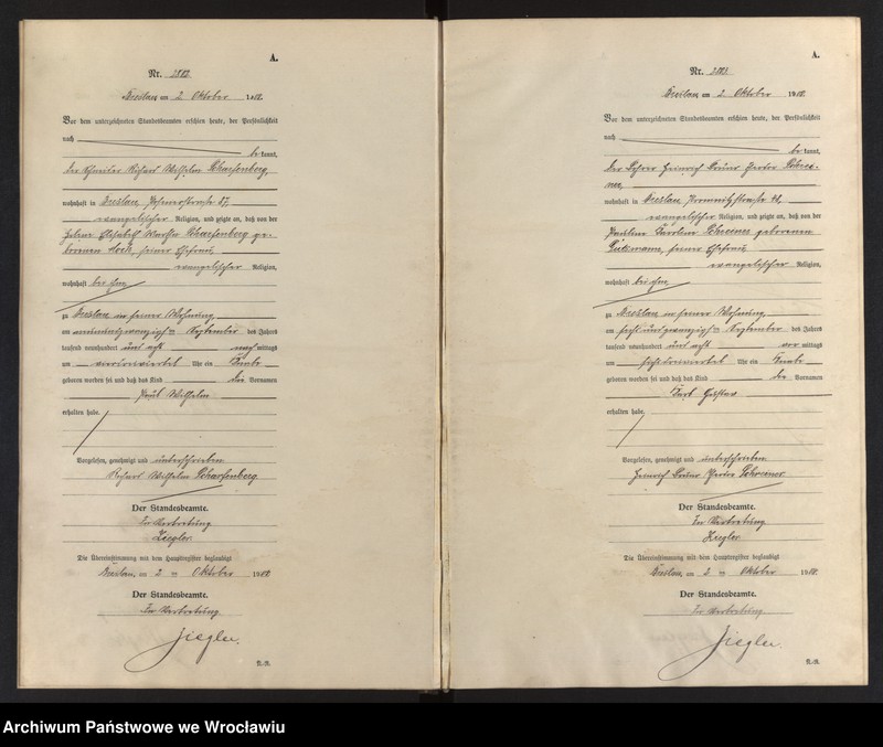 image.from.unit.number "Geburts-Neben-Register Breslau I 1908 Band 8"