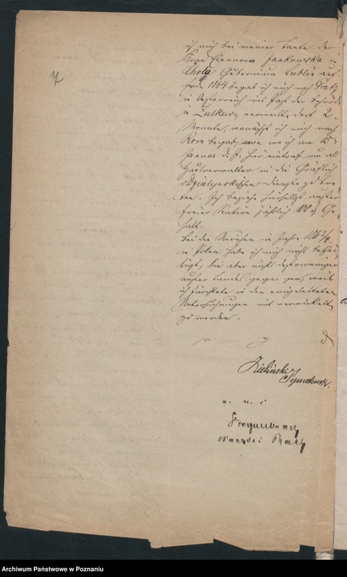 Obraz 11 z jednostki "A. betr. den polnischen Flüchtling Timotheus Zieliński"