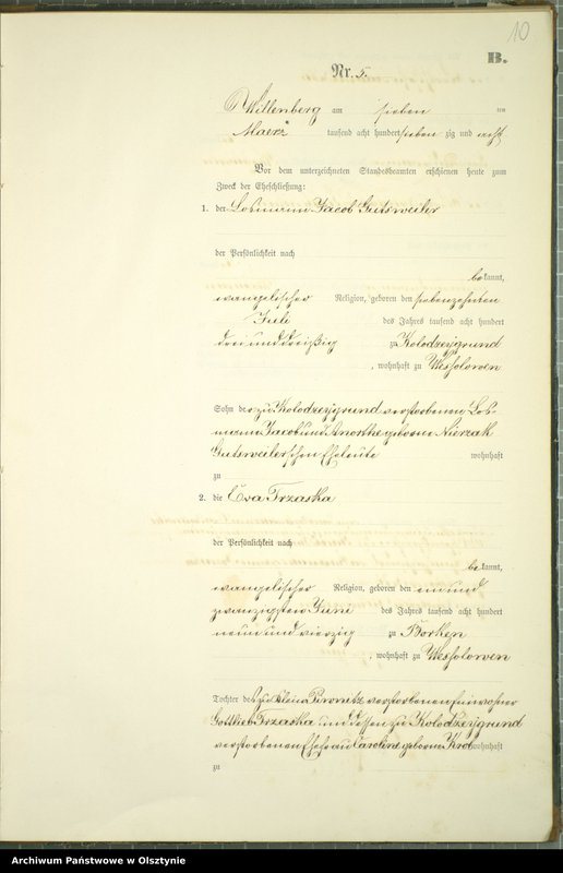 image.from.unit.number "Heiraths-Neben-Register Nr 1 - 40"