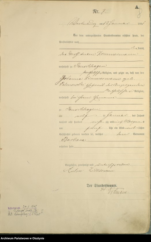 image.from.unit.number "Geburts-Haupt-Register Nr 1 - 174"