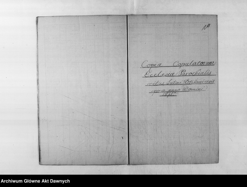 image.from.unit.number "Parafia: Dzików Stary. Dekanat: Lubaczów. Akta metrykalne urodzeń, ślubów i zgonów dla całej parafii."