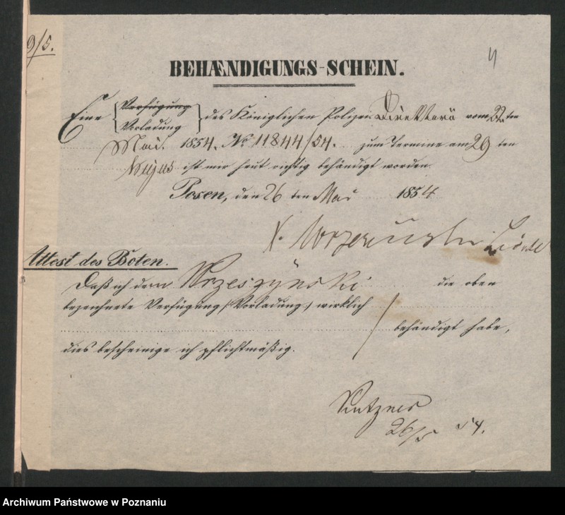 Obraz 8 z jednostki "A. betr. Boleslaus von Rudnicki, Gutspächter"