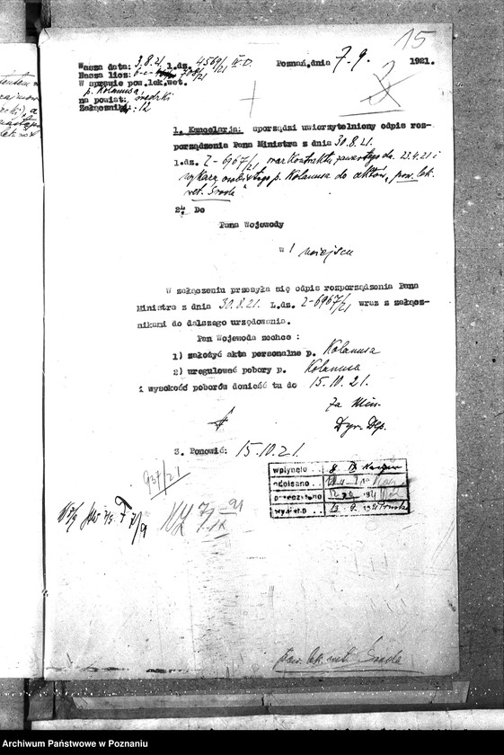 Obraz 19 z jednostki "Pow. lekarz Weterynaryjny Środa"