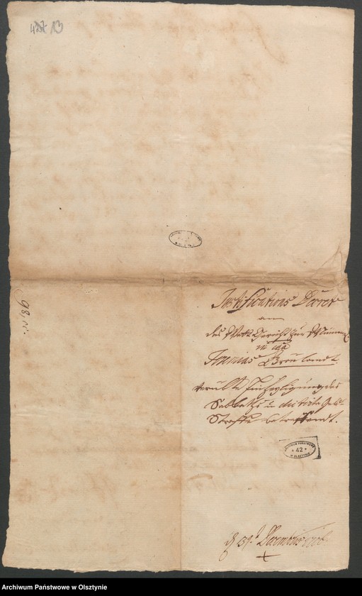 image.from.unit.number "In S. [Sachen] Grönlands wegen Entheiligung des Sabbatts"