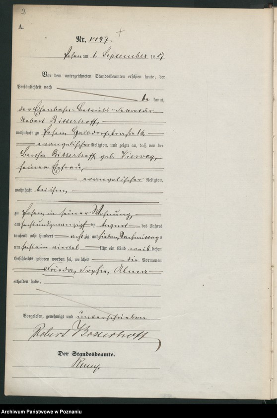 Obraz 5 z jednostki "Księga urodzeń t. IV"