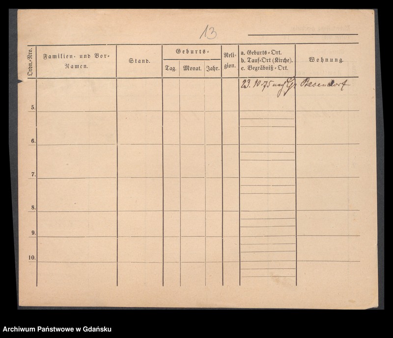 image.from.unit.number "Karty meldunkowe: Schulz August - Schulz Ernst"