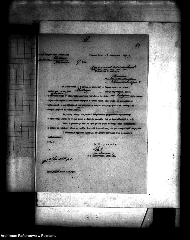 Obraz 17 z jednostki "/Majątek Rataje powiatu konińskiego przymusowy wykup/"