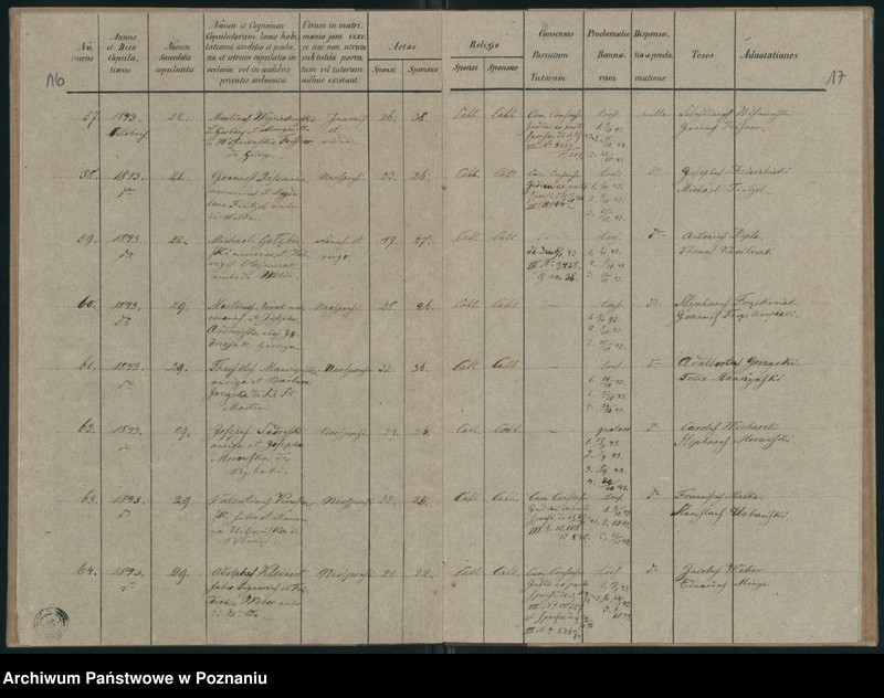 Obraz 11 z jednostki "Księga małżeństw"