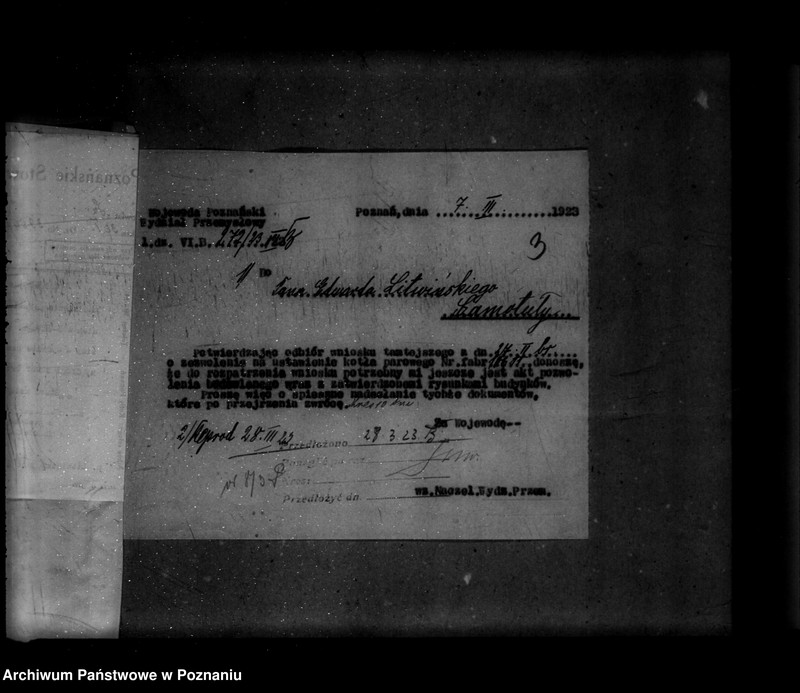 Obraz 7 z jednostki "Młyn parowy E. Litwińskiego w Szamotułach nr woj. kotła 162"