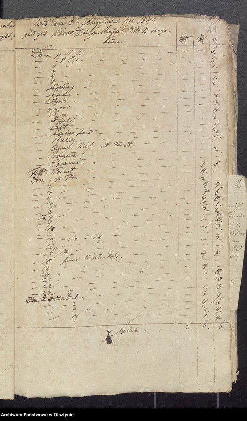 image.from.unit.number "Schwarzsteinsche Kirchspiels Schul-Kassen-Rechnung"