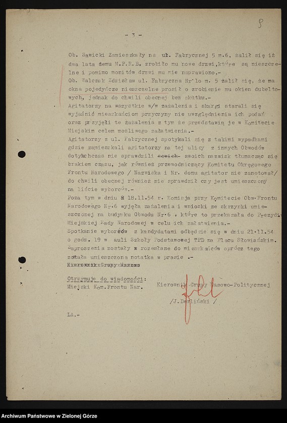 image.from.unit.number "Protokoły i sprawozdania z działalności Obwodowego Komitetu Frontu Narodowego /6-19/ w Zielonej Górze"