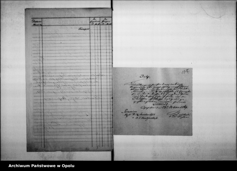 Obraz 18 z jednostki "Acta des Magistrats zu Oppeln betreffend die Revision und Dechargirung der Domherr Franz Paulschen Schulstiftungs-Rechnung pro 1869"
