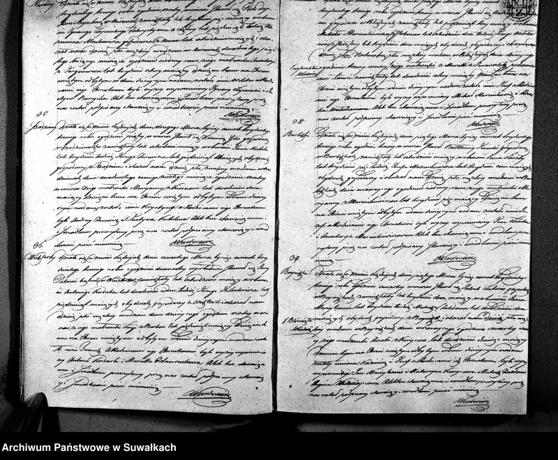 image.from.unit.number "Duplikat Aktów Urodzonych, Zaślubionych i Zeyscia Parafij Łozdzieyskiey Powiatu Seyneńskiego z Roku 1833"