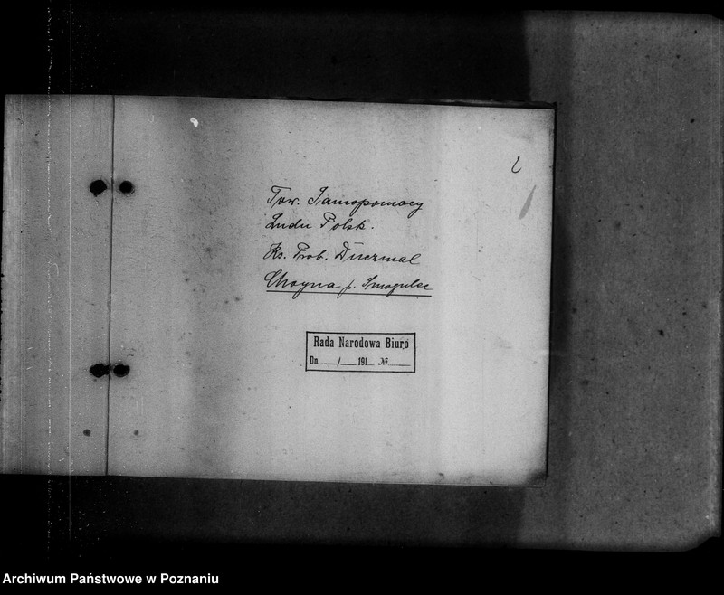 Obraz 6 z jednostki "Adresy Kółek Rolniczych w Prusach Zachodnich i w Prowincji Poznańskiej oraz adresy organizacji studenckich zagranicą."