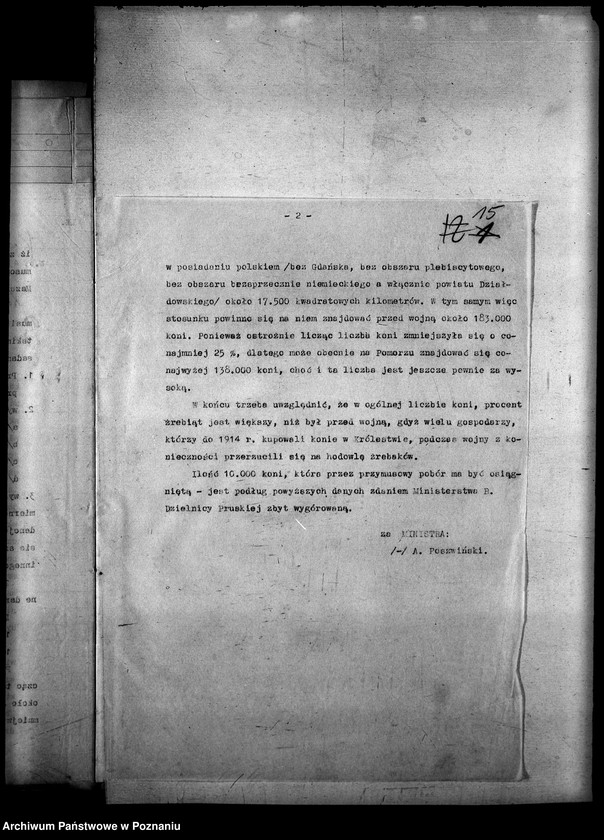 image.from.unit.number "Rekwizycje koni, rok 1920 Najazd bolszewicki"