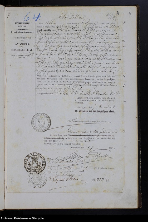 image.from.unit.number "Sterbe-Haupt-Register Nr 1 - 87"