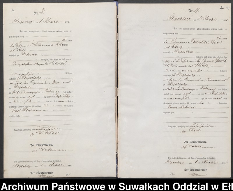 image.from.unit.number "[Geburts-Neben-Register des Preussischen Standes-Amtes Angerburg Kreis Angerburg] Nr1-Nr120"