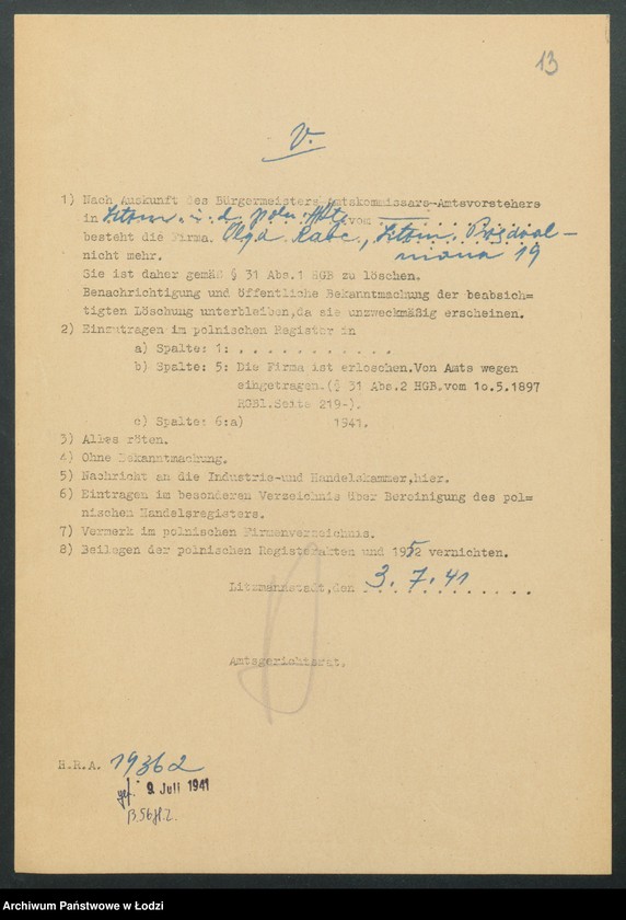 Obraz 15 z jednostki "Olga Raabe- piwiarnia"