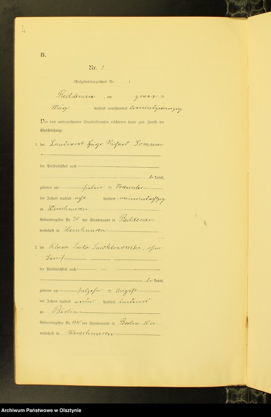 image.from.unit.number "Heiraths-Neben-Register Nr 1 - 10 [ Księga małżeństw - wtóropis ]"