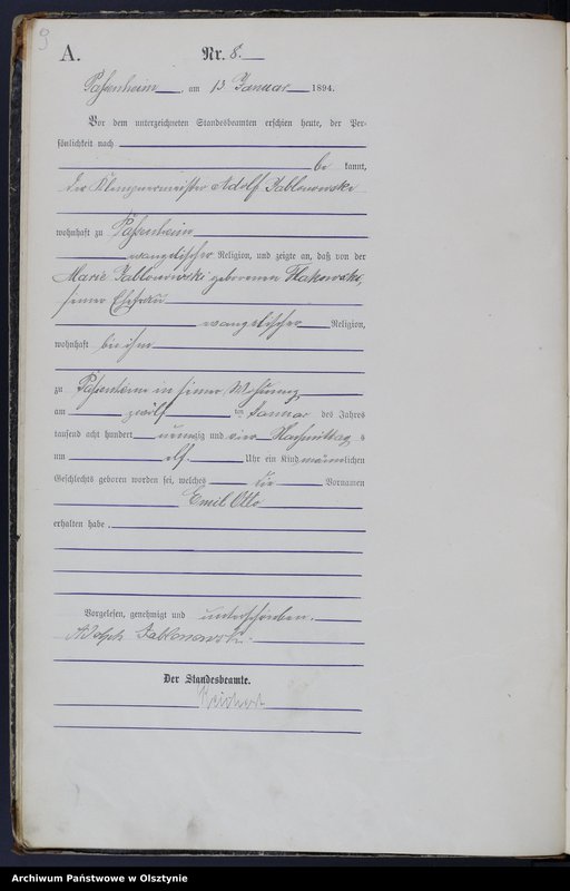 image.from.unit.number "Geburts-Haupt-Register Nr 1 - 78"