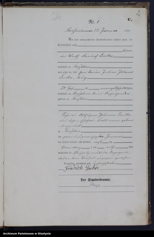 image.from.unit.number "Sterbe-Haupt-Register Nr 1 - 54"