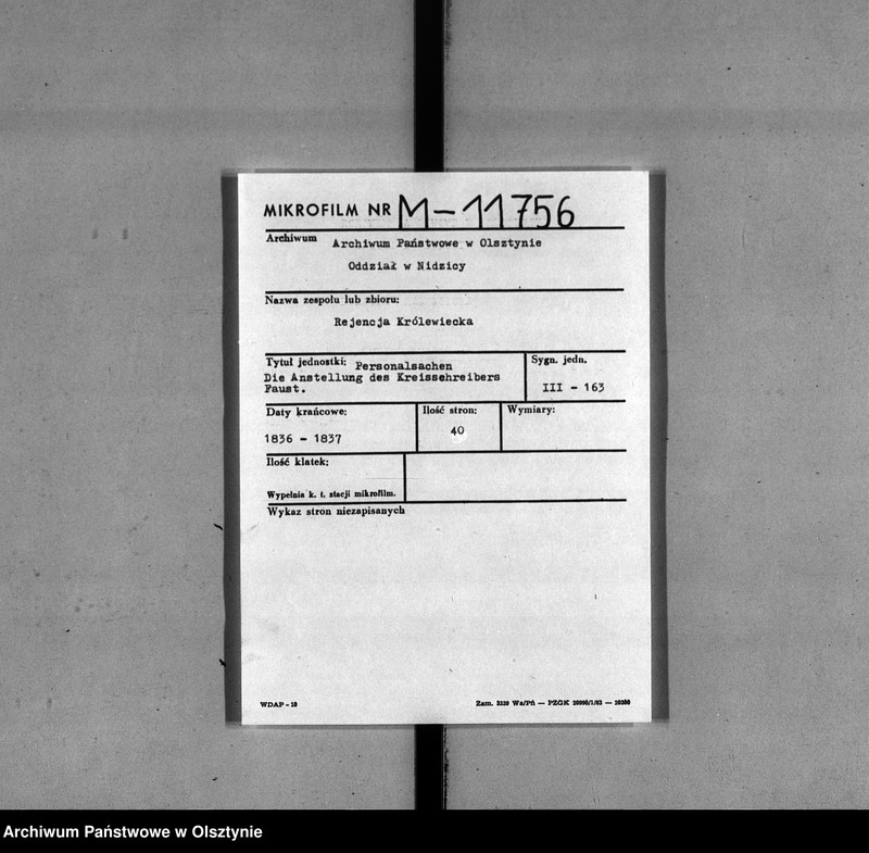 image.from.unit.number "Anstellung des Kreisschreibers Faus [Friedrich Adolph]"