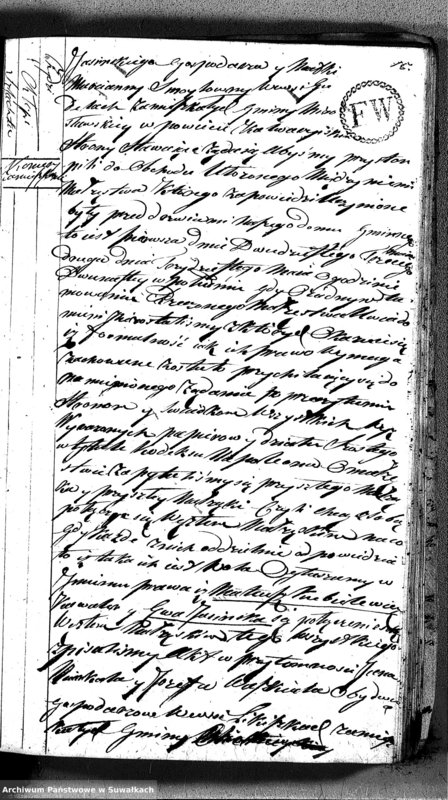 image.from.unit.number "Akta Zaślubionych w Roku 1813 od dnia 1 Junuary aż do dnia 31 Grudnia w Gminie Mirosławskiey"