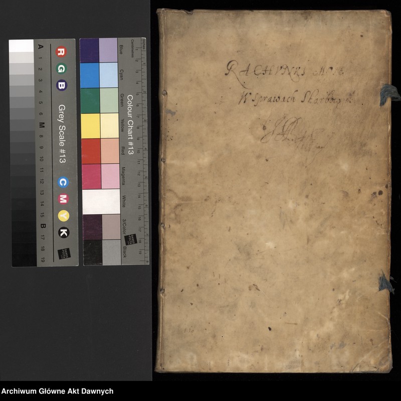 image.from.unit.number "Rejestr różnych dochodów i rozliczeń skarbu koronnego sporządzony przez pisarza A. Baiera."