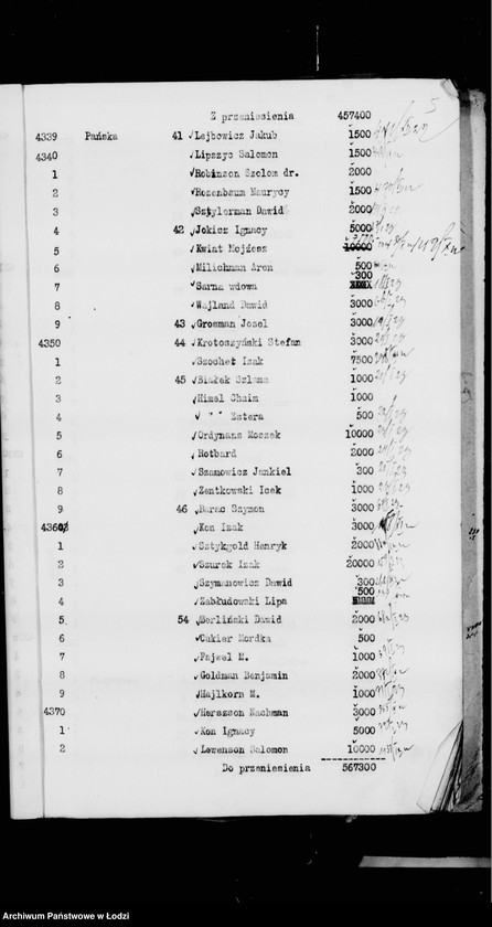 Obraz 8 z jednostki "Rejestr poborczy"