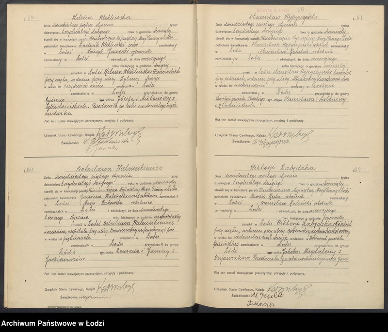 Obraz 18 z jednostki "Akta zgonów"