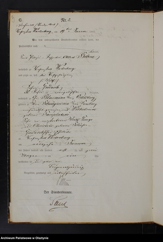 image.from.unit.number "Sterbe-Haupt-Register Nr 1 - 42"