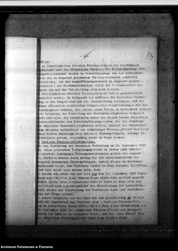 Obraz 17 z jednostki "Umsiedlerfürsorge für Wolyniendeutsche. Öffentliche Fürsorge im Wartheland - Deutsche, Polen"