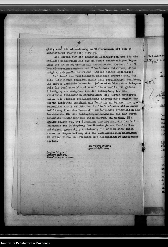 Obraz 10 z jednostki "Zarządzenia w sprawie zwalczania zaraźliwych chorób"