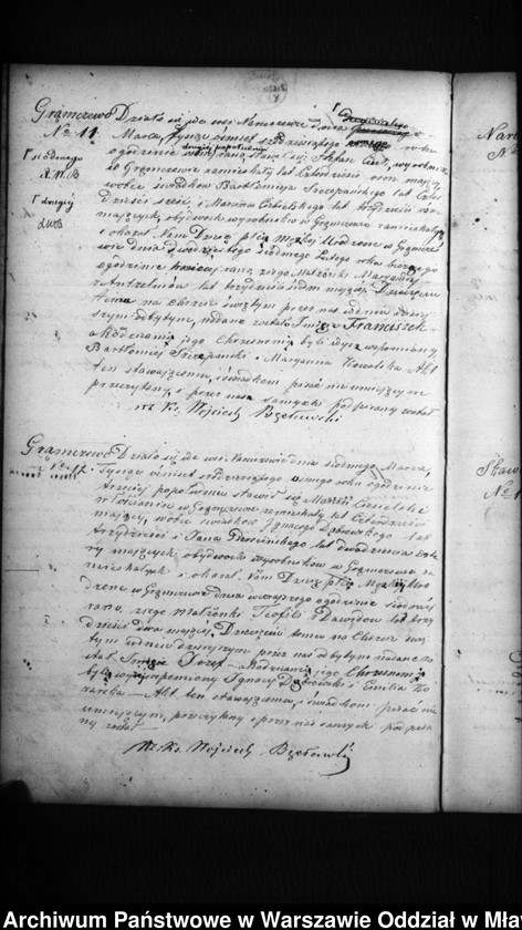 image.from.unit.number "Akta urodzeń, mnałżeństw, zgonów"