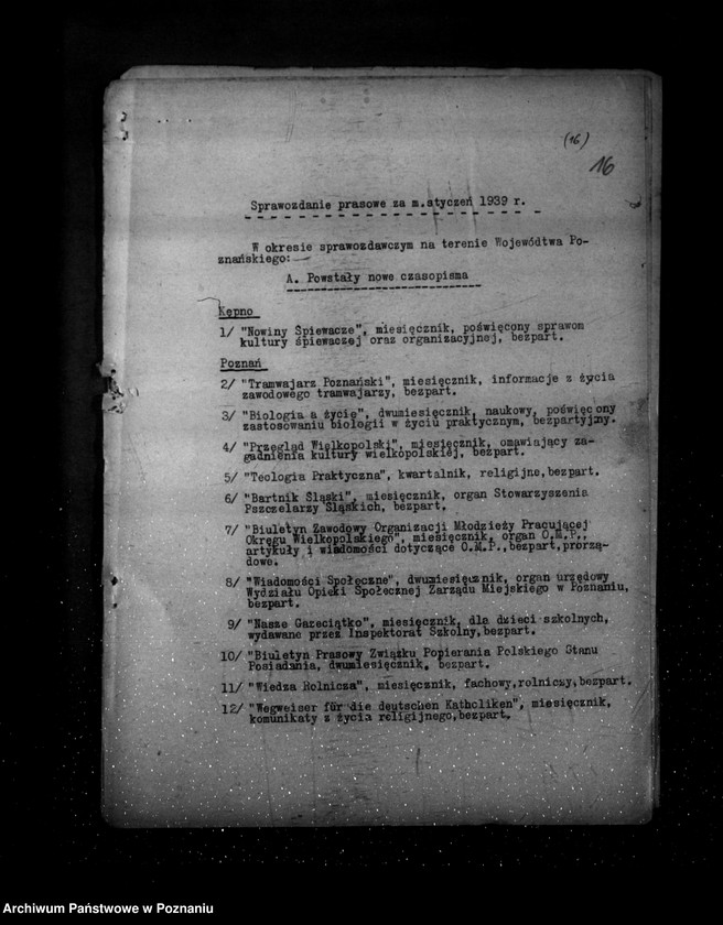 Obraz 20 z jednostki "Sprawozdania z polskiego legalnego ruchu politycznego za miesiące styczeń-lipiec 1939 r."