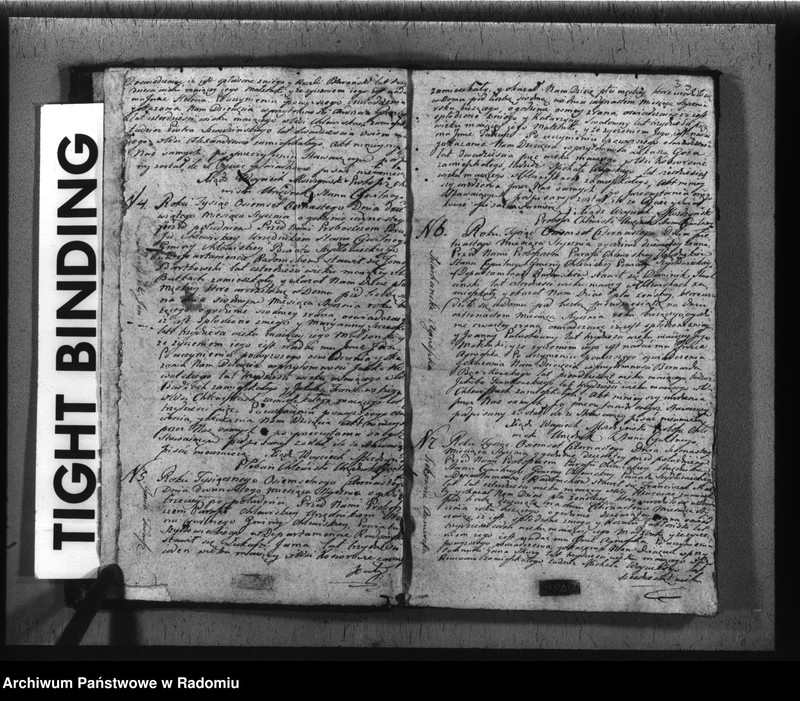 Obraz z jednostki "Akta urzędnika stanu cywilnego gminy Chlewiska r. 1814"