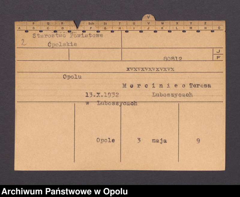 Obraz 4 z jednostki "[Kasza Franziska, ur. 04.07.1870 Tworkau]"