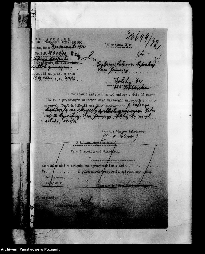 Obraz 18 z jednostki "Prywatne Gimnazjum Żeńskie Zakonnic Najświętszego Serca Jezusowego - Polska Wieś"