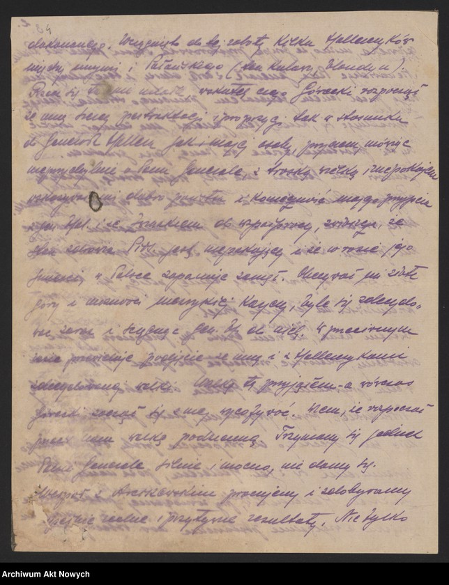 image.from.unit.number "Modelski Izydor, pułkownik. Sytuacja w Polsce. Stosunki w wojsku i w obozie rządzącym."